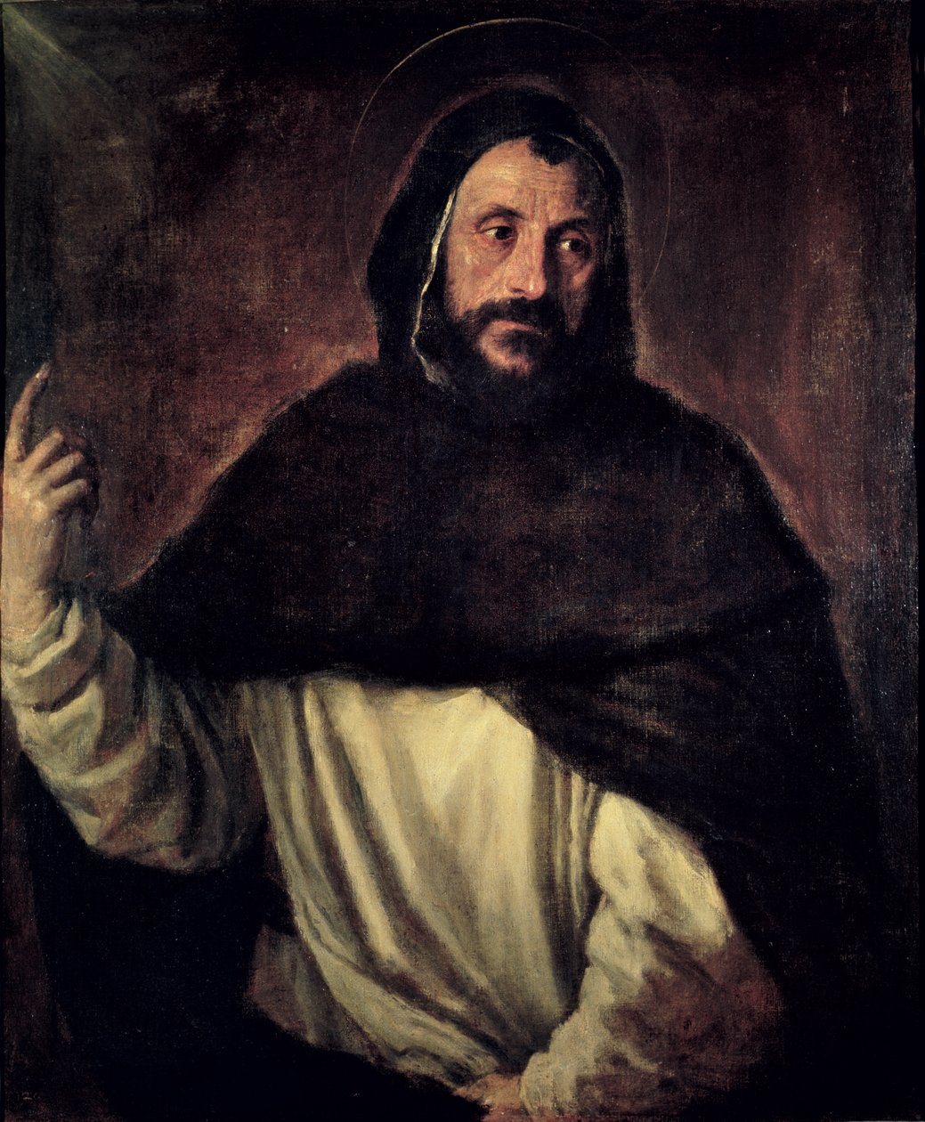 Svatý Dominik (1170-1221) od Tiziano Vecelli