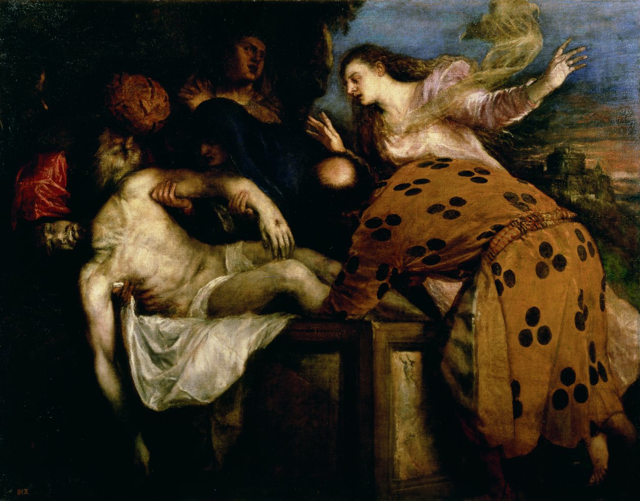 Pohřeb Krista od Tiziano Vecelli