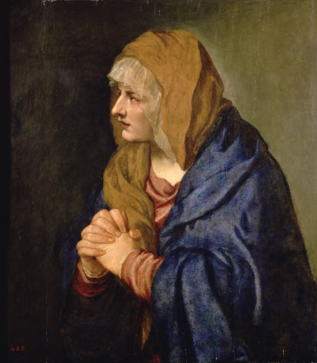 Bolestná Madona od Tiziano Vecelli