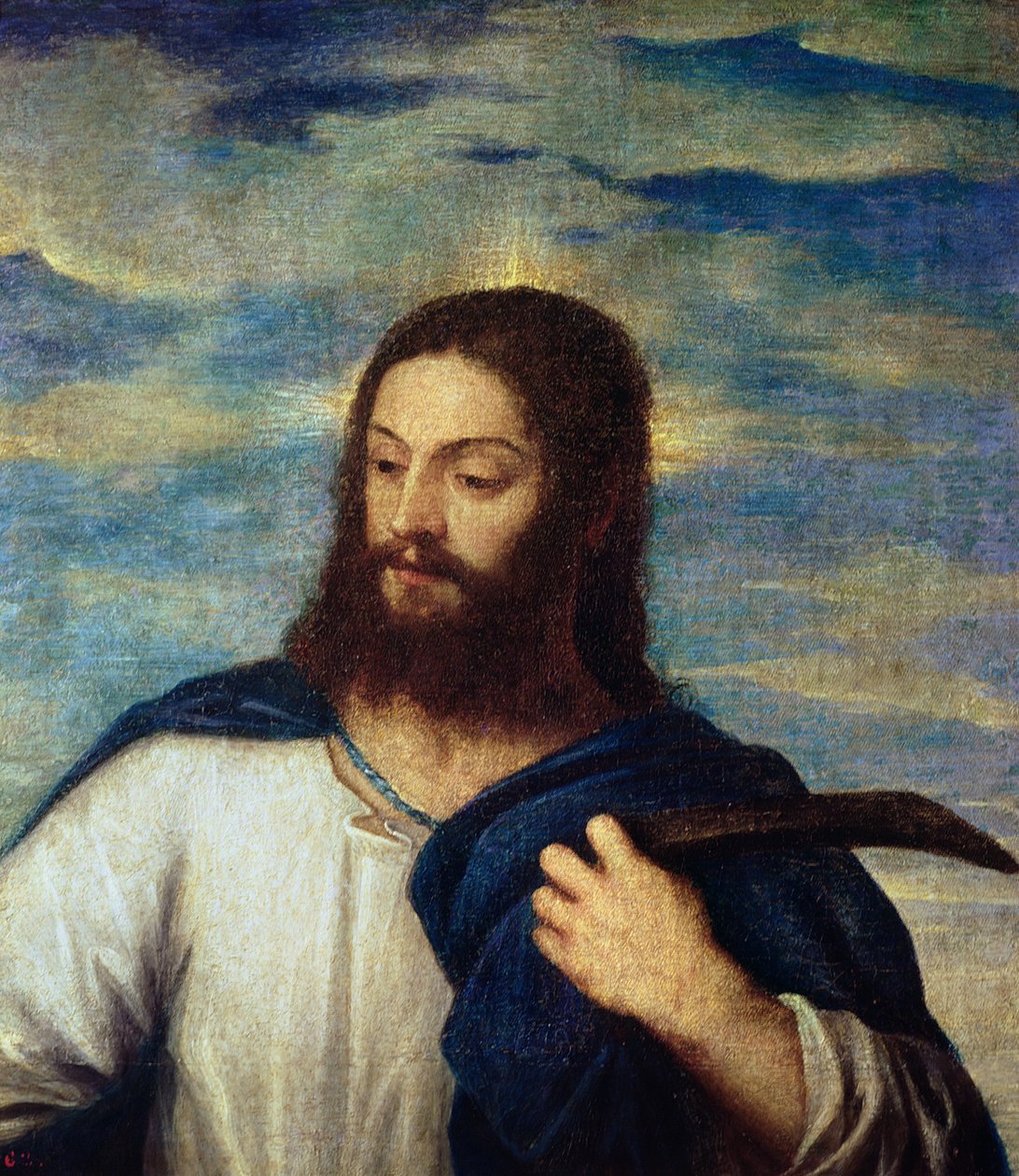 Spasitel, kolem roku 1553 od Tiziano Vecelli