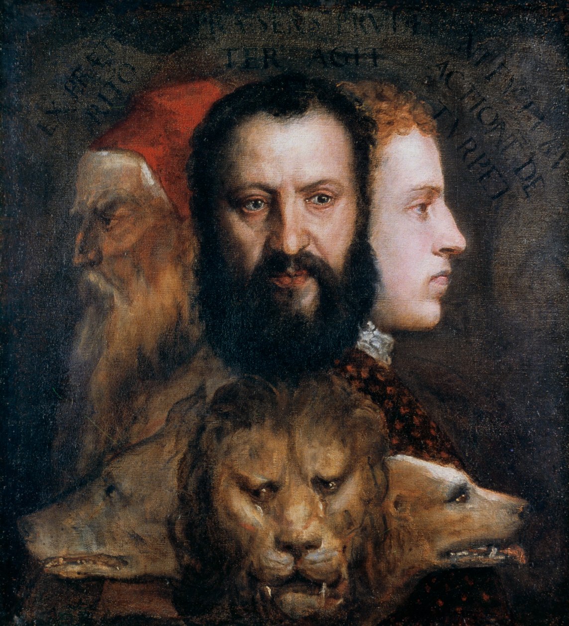 Alegorie obezřetnosti, c1565-1570. od Tiziano Vecelli