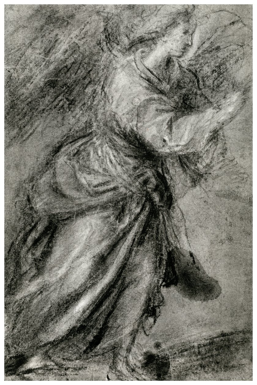 Anděl zvěstování, c1565, 1937 od Tiziano Vecelli