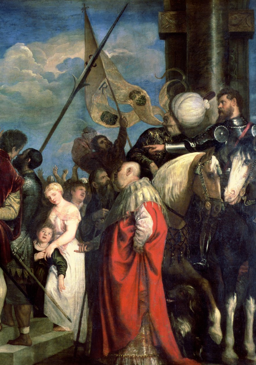 Ecce Homo, 1543 (detail 68666) od Tiziano Vecelli