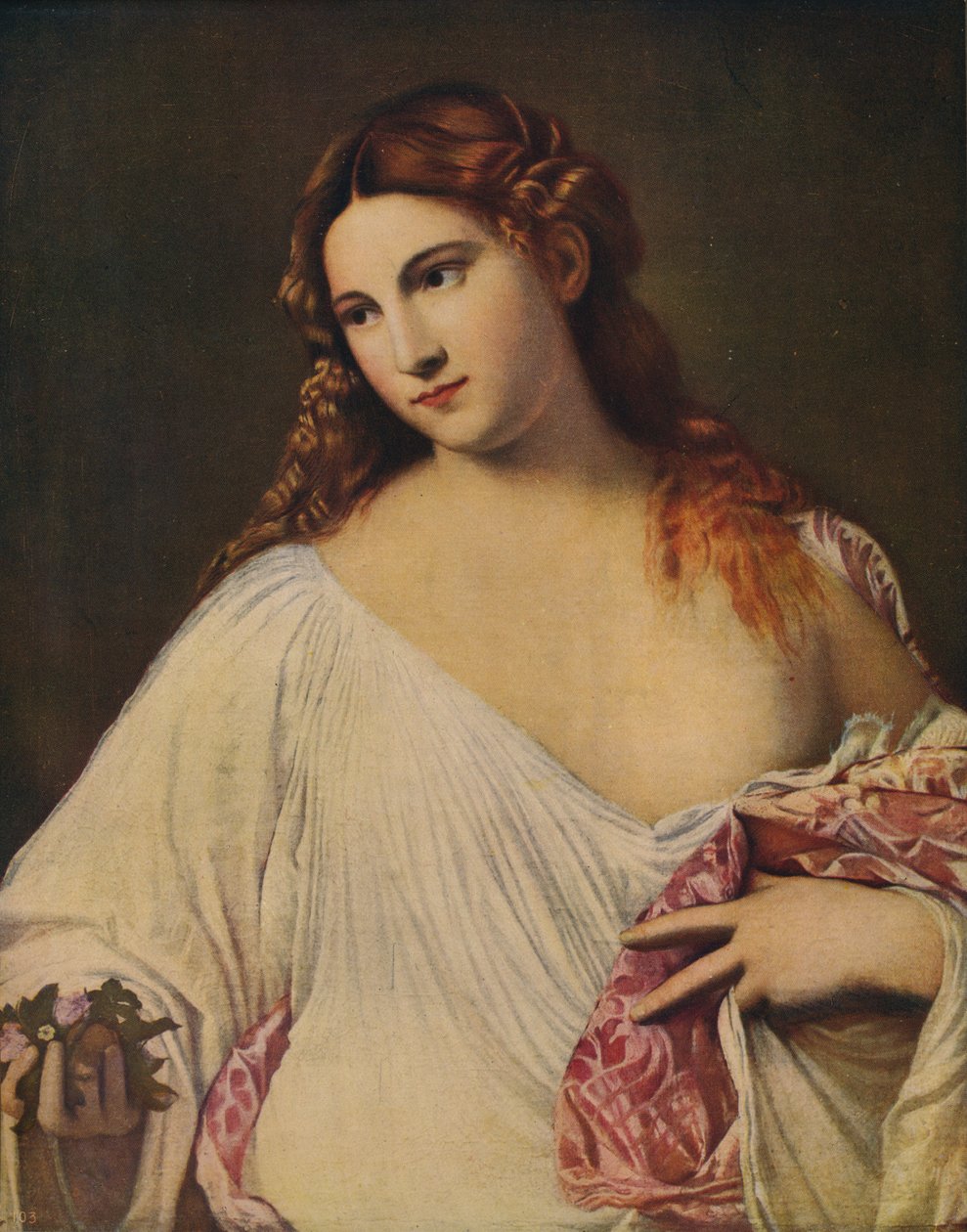 Flora, c1515-1517, c1915 od Tiziano Vecelli