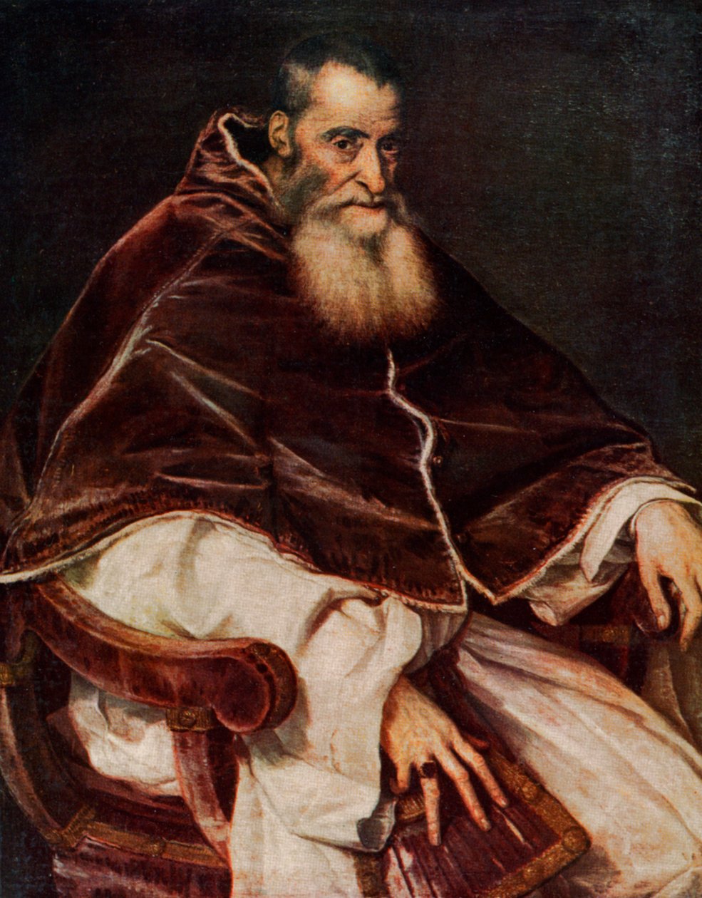 Papež Pavel III 1468-1549, 1543 1930. od Tiziano Vecelli