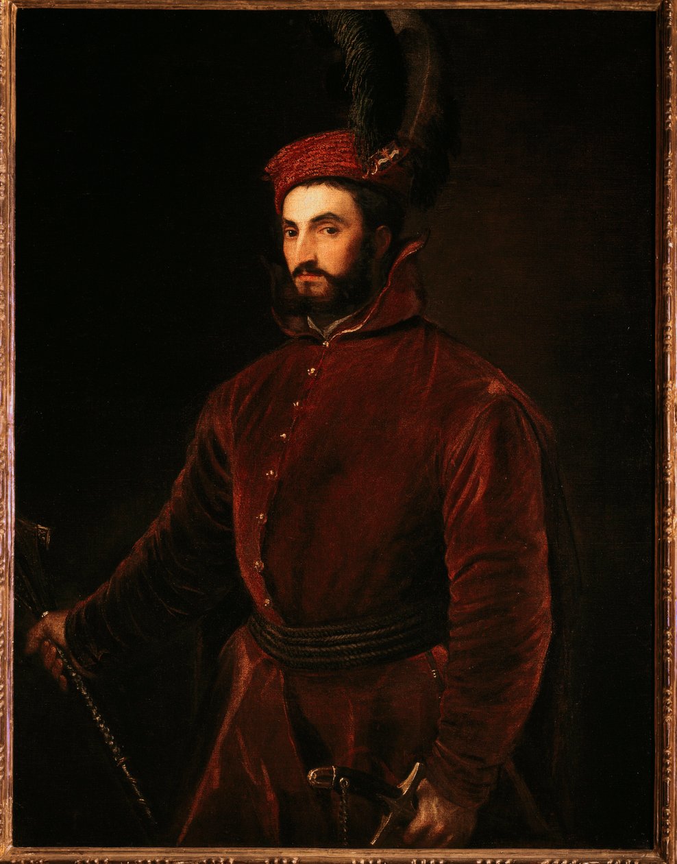 Portrét Ippolita de Medici od Tiziano Vecelli