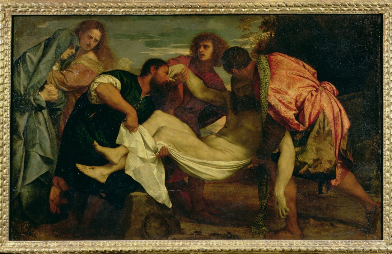 Pohřeb Krista od Tiziano Vecelli