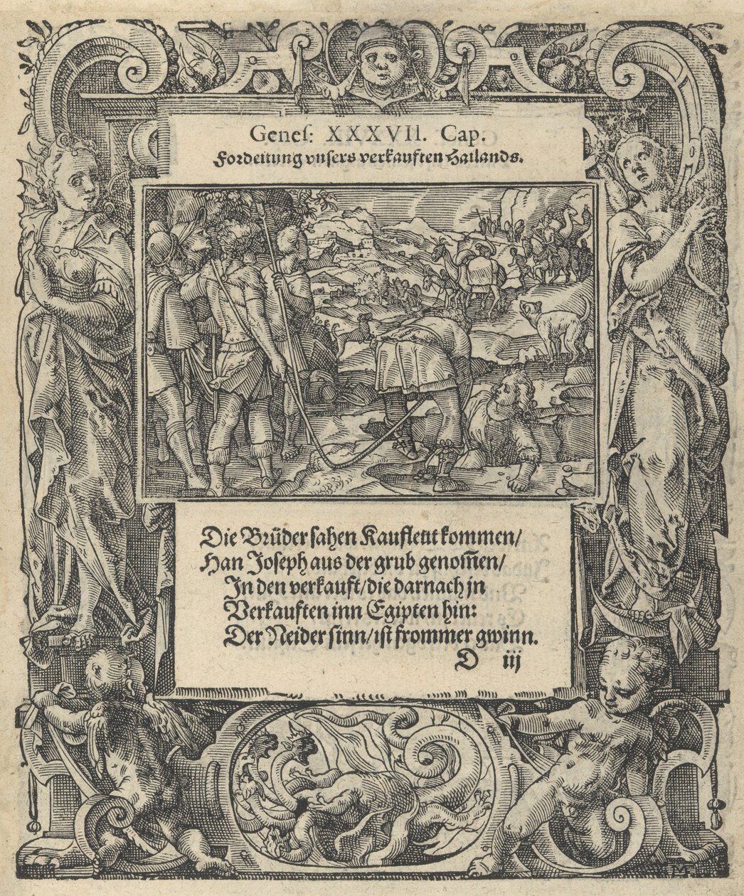 Nové umělé postavy biblických dějin, 1576., 1576. od Tobias Stimmer
