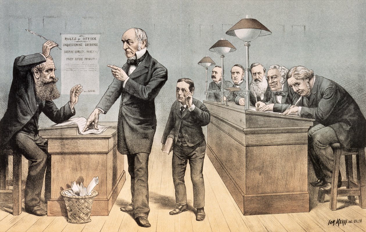 Pan Gladstone a jeho úředníci, z 
