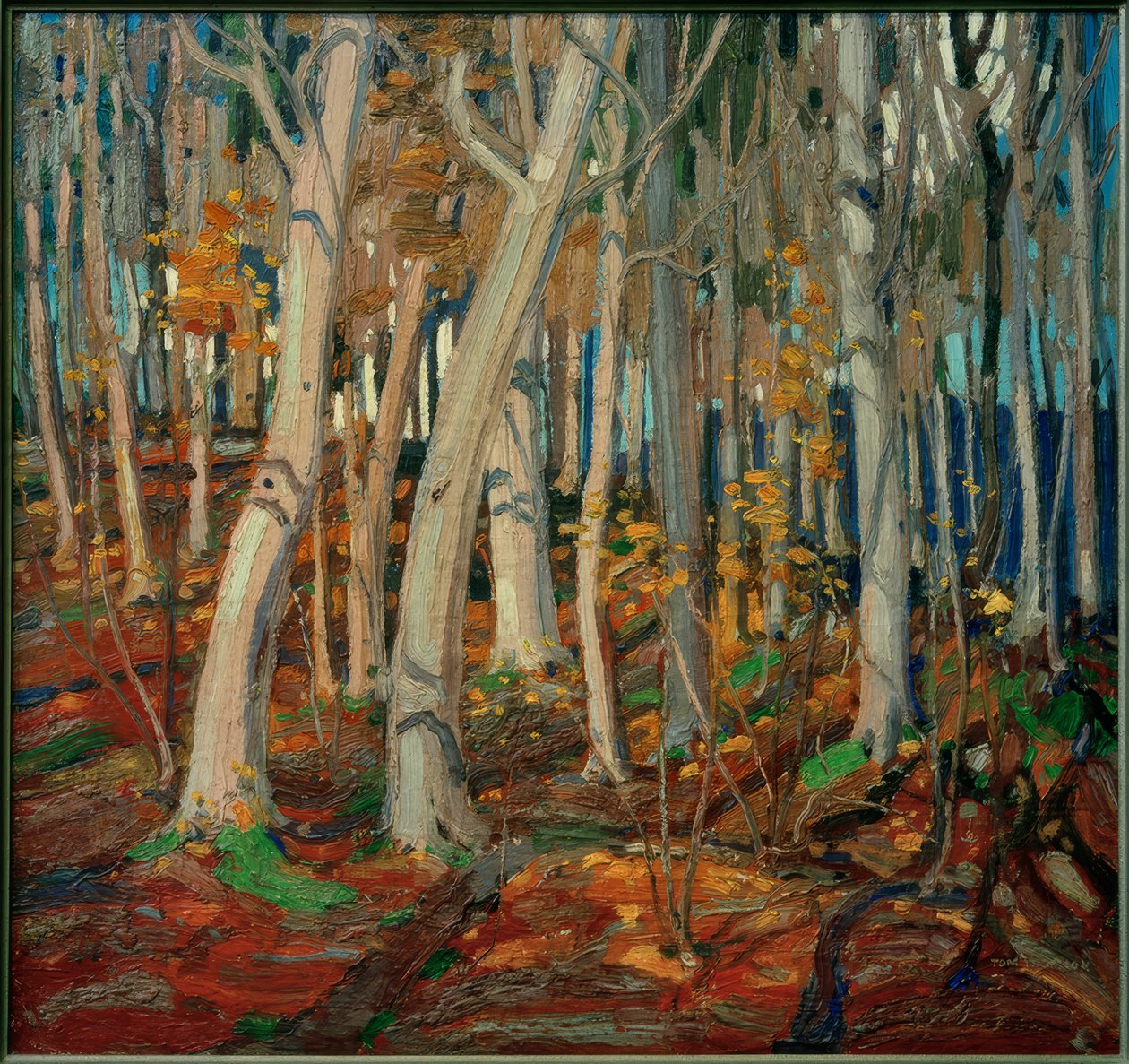 Maple Woods, Holé kmeny, 1916 od Tom Thomson