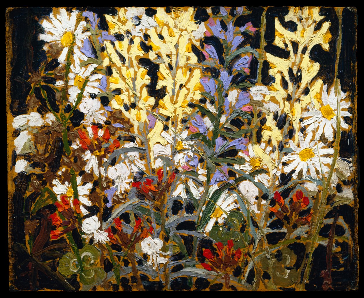 Divoké květiny od Tom Thomson