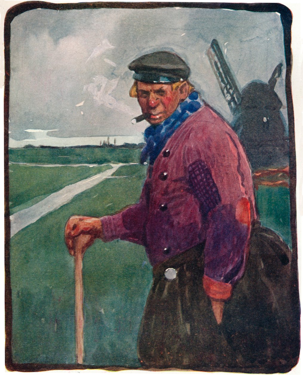 Volendamer, c19. století 1914-1915 od Tom Browne