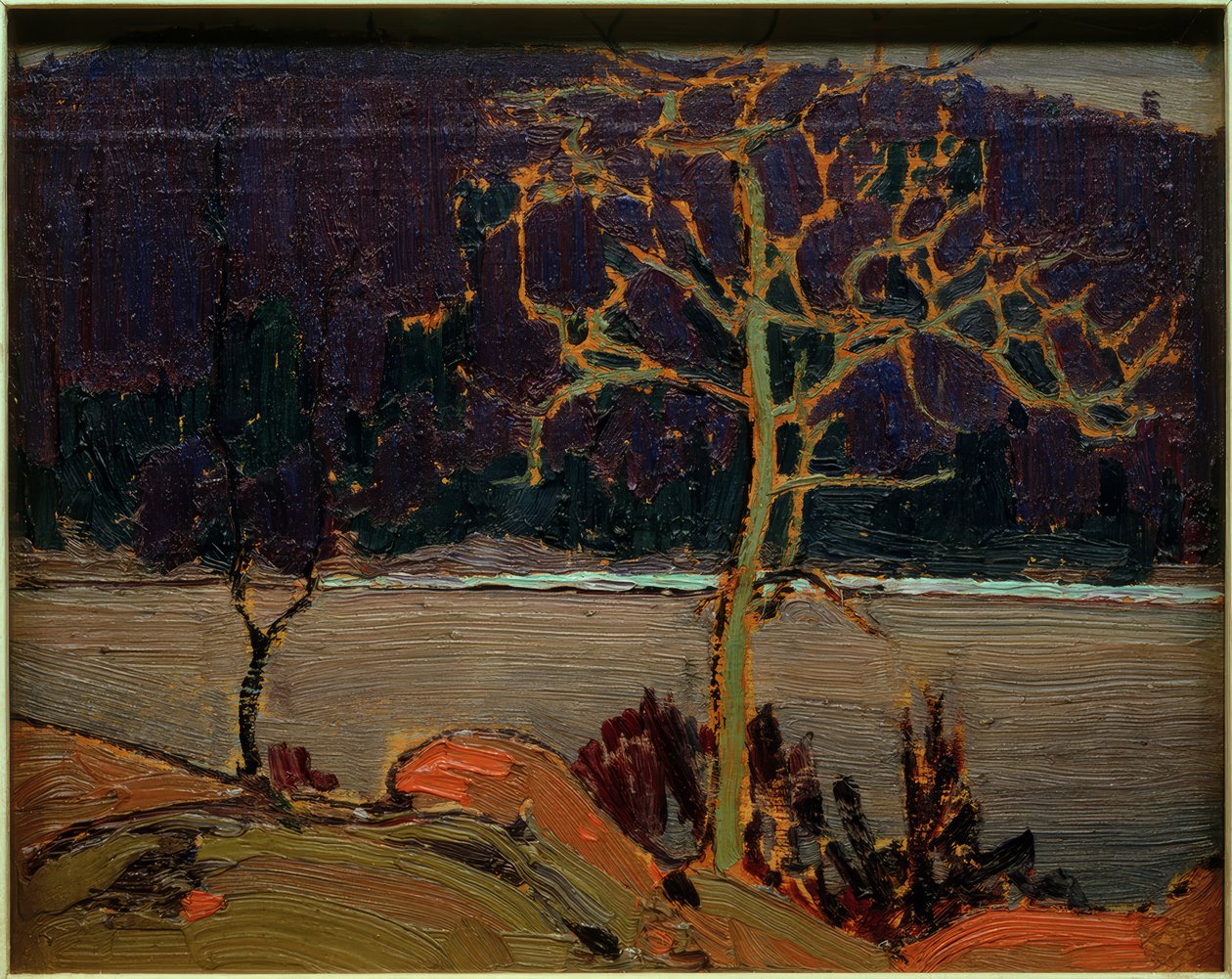 Fialový kopec od Tom Thomson