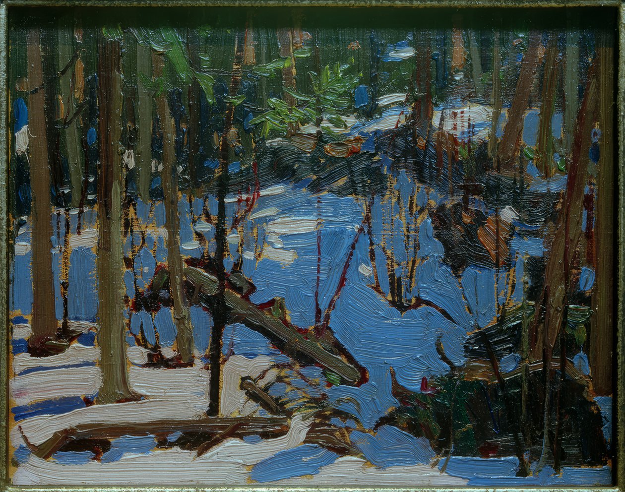 Zima v lese od Tom Thomson