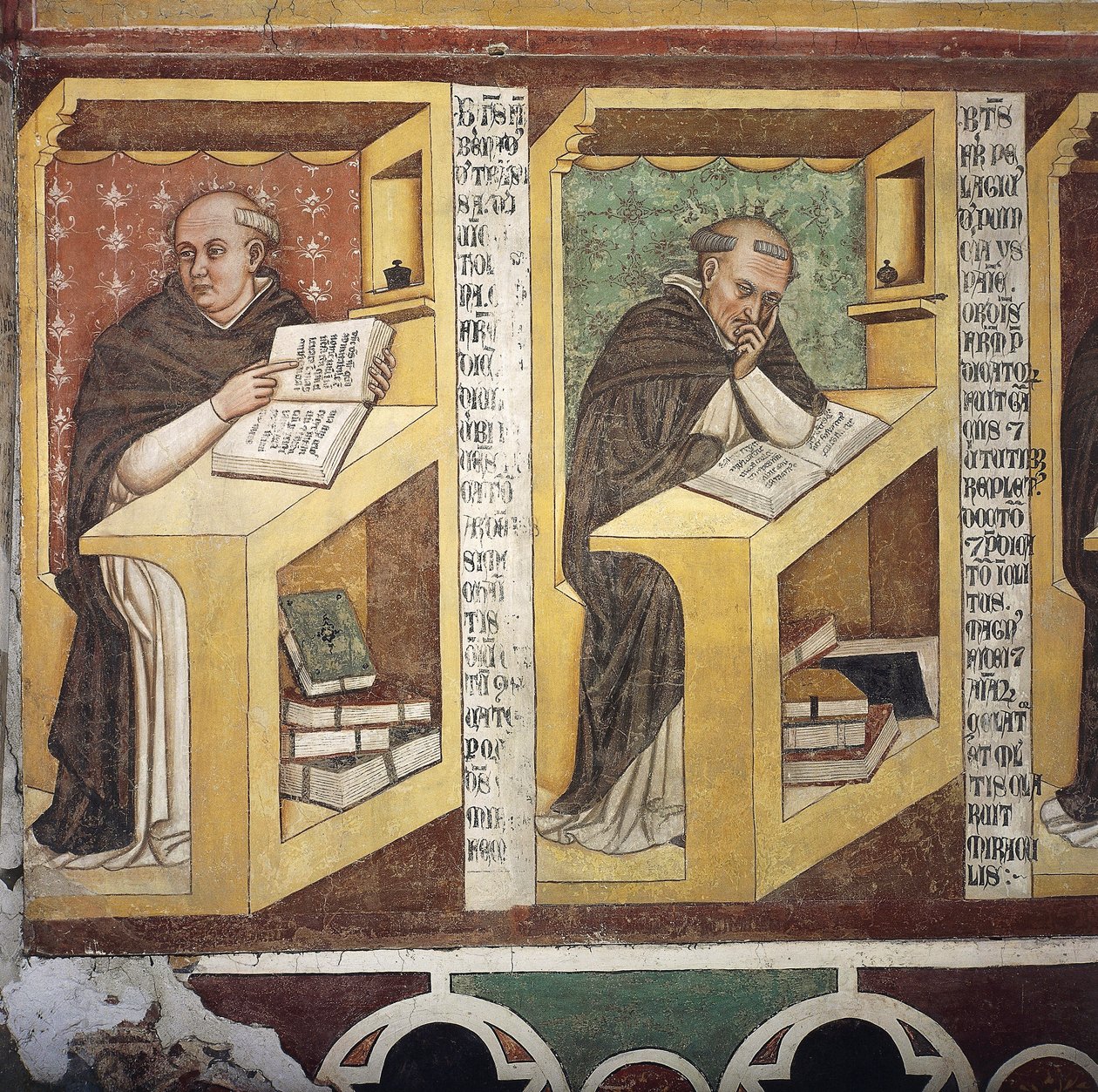 Čtyřicet slavných členů dominikánského řádu od Tomaso da (late 15th century) Modena