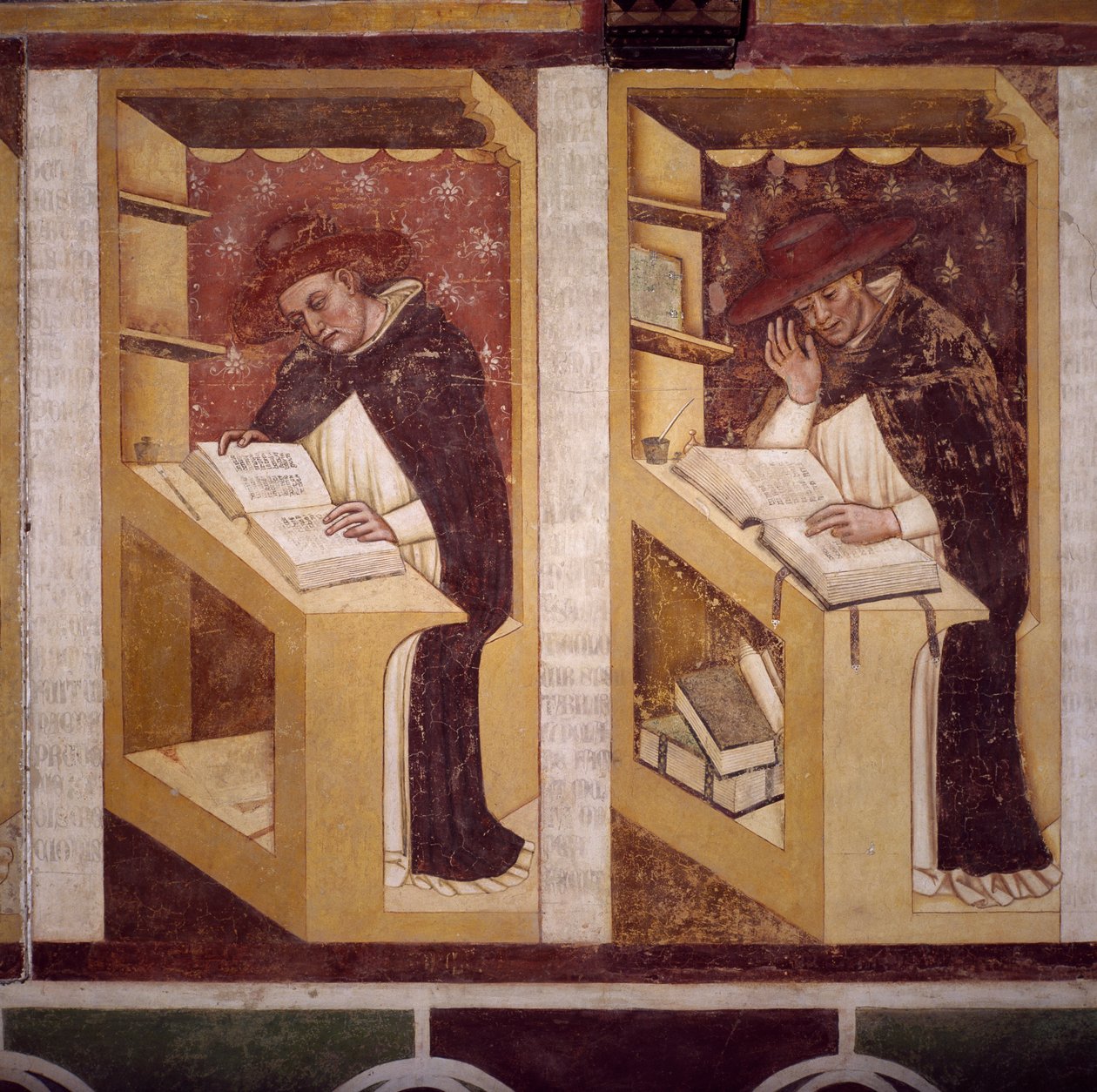 Čtyřicet slavných členů dominikánského řádu od Tomaso da (late 15th century) Modena