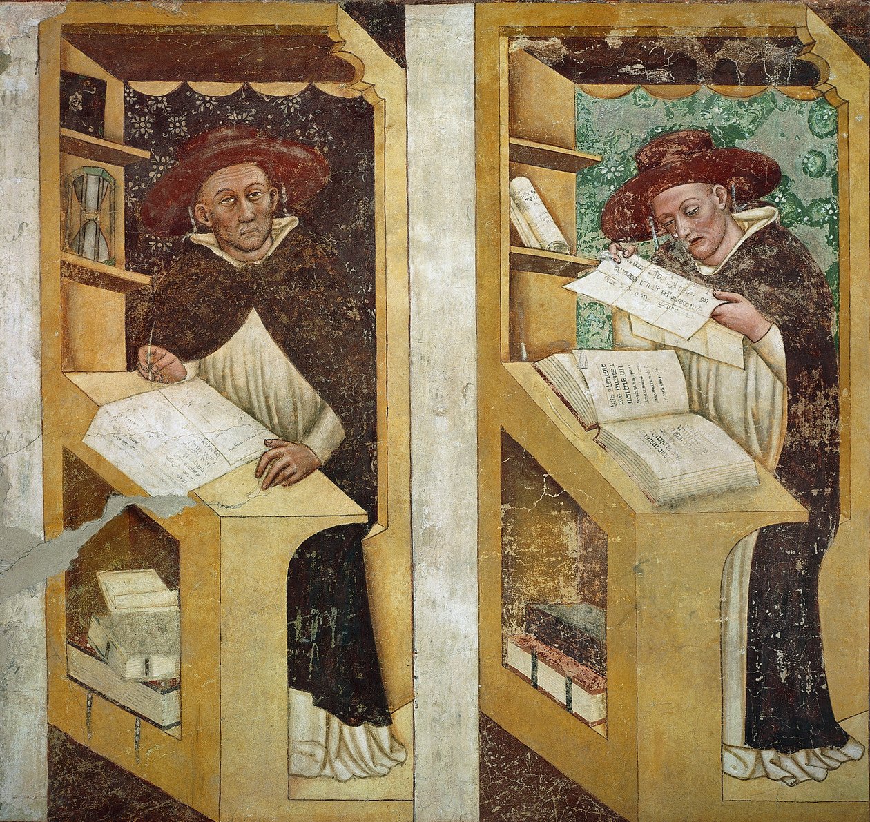 Čtyřicet slavných členů dominikánského řádu od Tomaso da (late 15th century) Modena