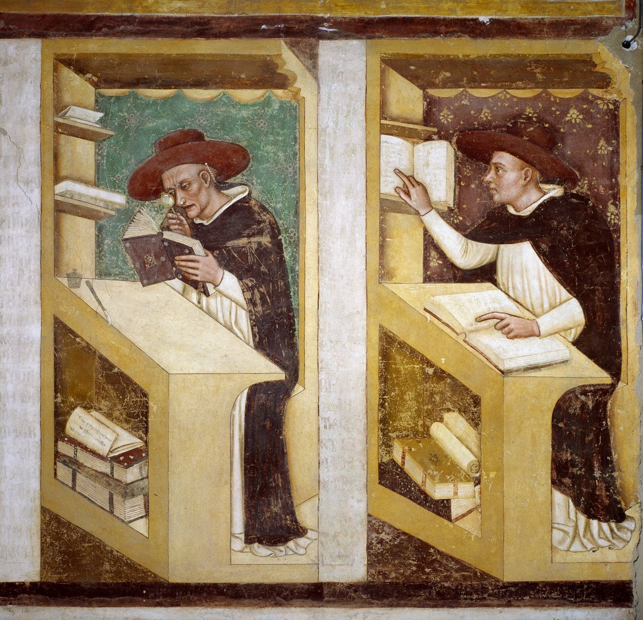 Čtyřicet slavných členů dominikánského řádu od Tomaso da (late 15th century) Modena