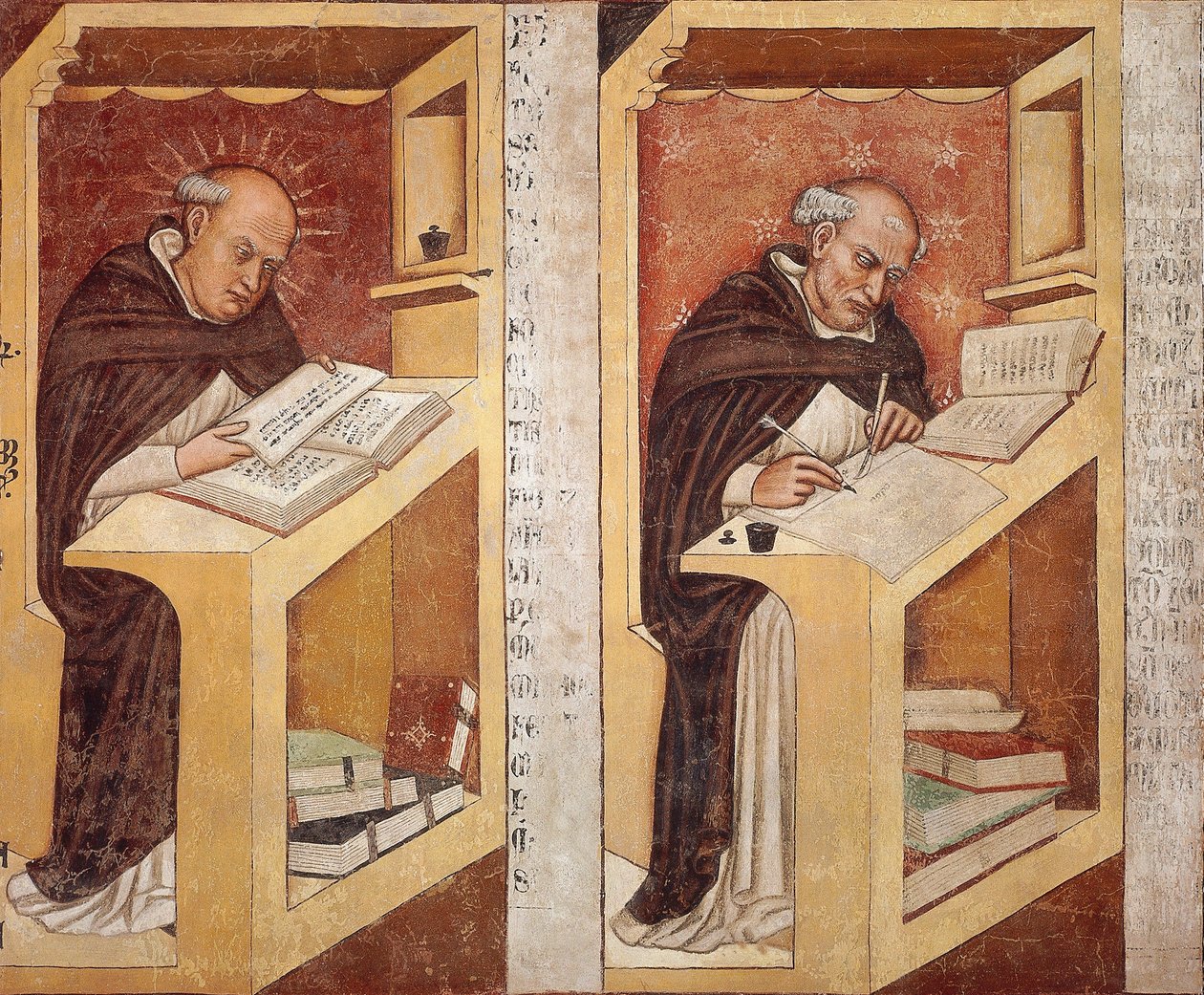 Čtyřicet slavných členů dominikánského řádu od Tomaso da (late 15th century) Modena