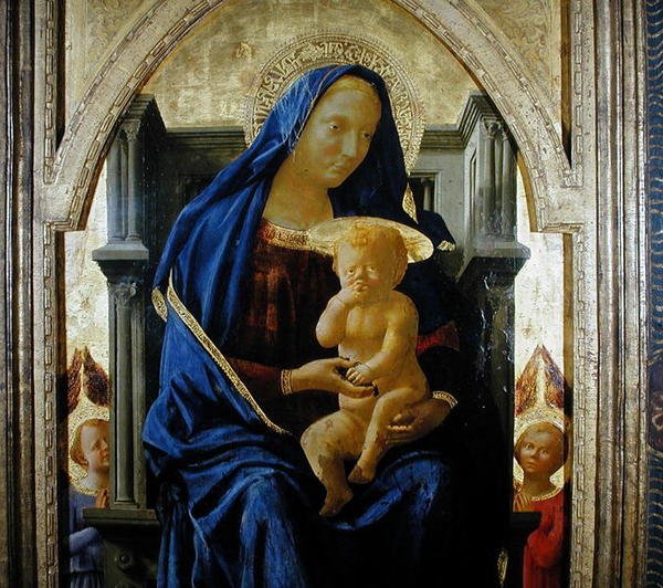 Panna a dítě, 1426 od Tommaso Masaccio