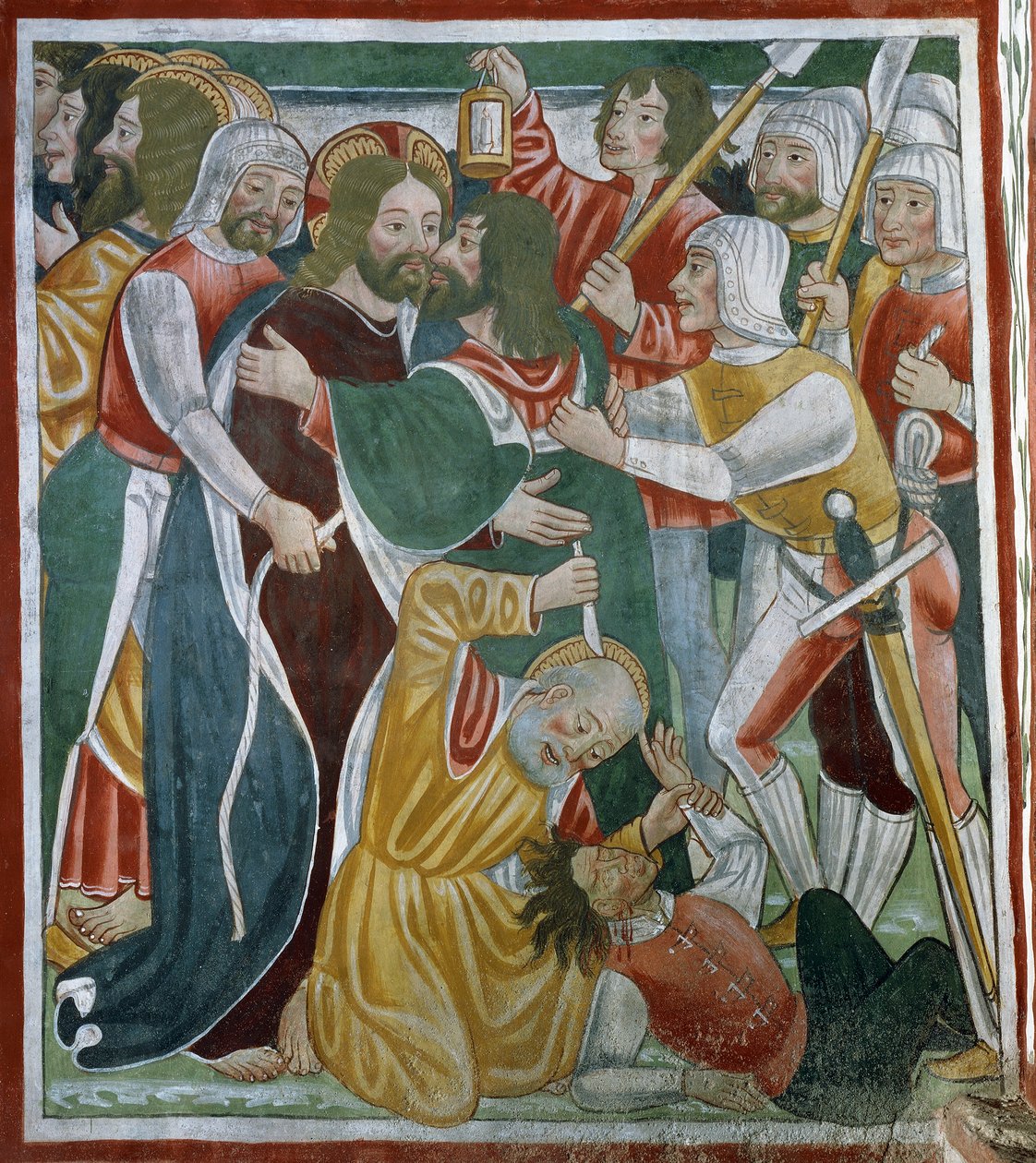 Jidášův polibek od Tommaso (active 1479 1509) (workshop) Cagnola