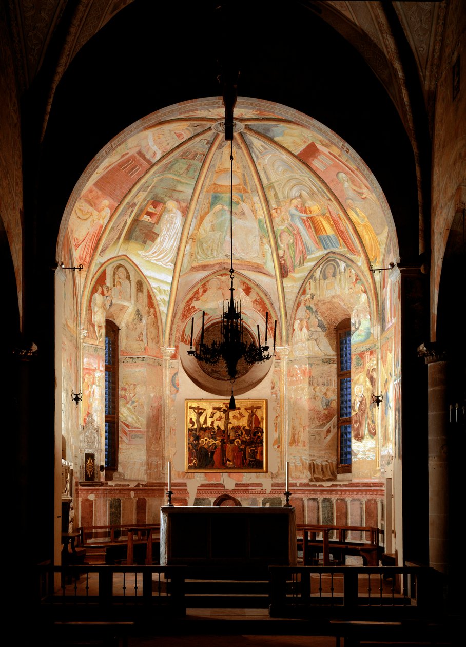 Život Panny Marie - Freska od Tommaso Masolino da Panicale
