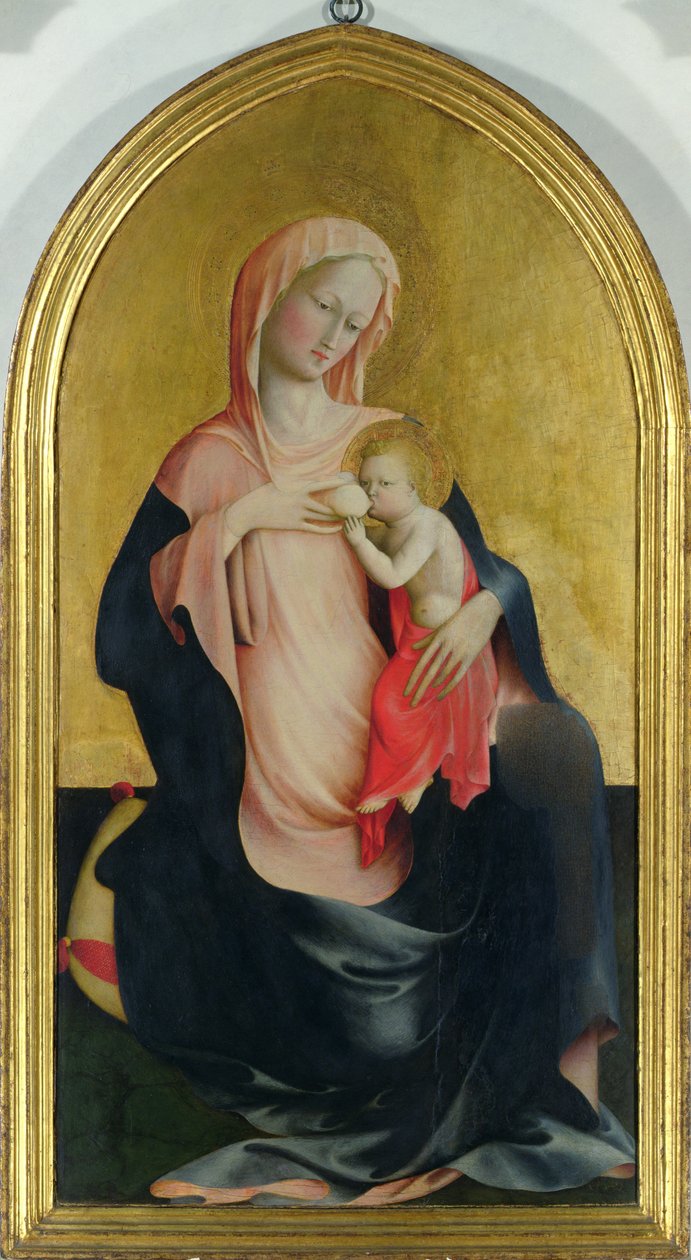 Madonna of Humility, c.1410 (tempera na panelu) od Tommaso Masolino da Panicale