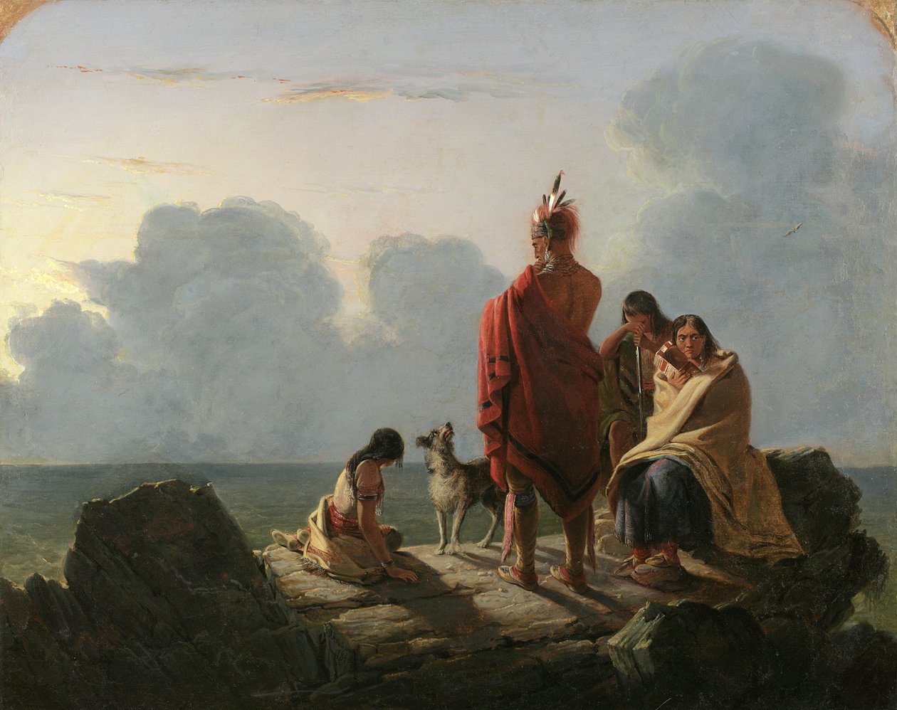Poslední ze závodu, 1847 od Tompkins Harrison Matteson