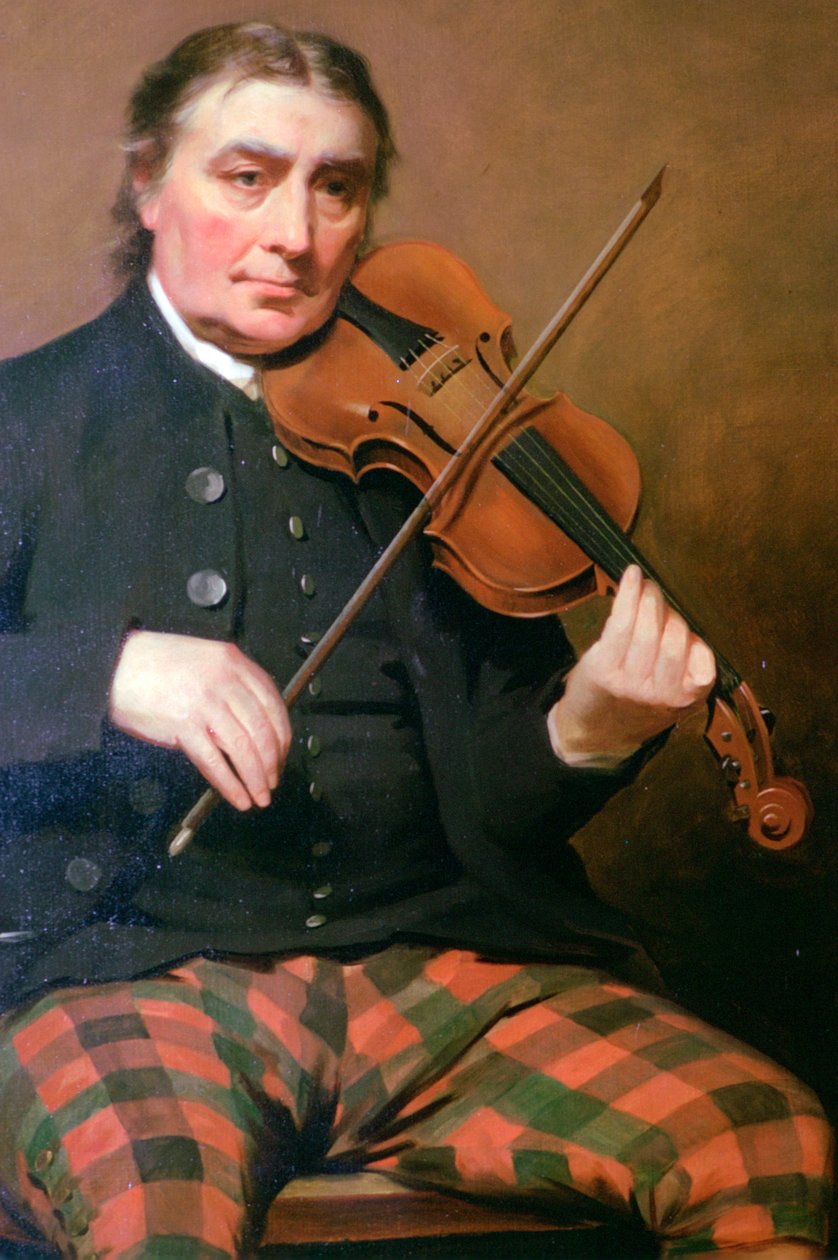 Portrét Niel Gowa, Blair Castle, Blair Atholl, Perthshire, Skotsko. od Tony Evans