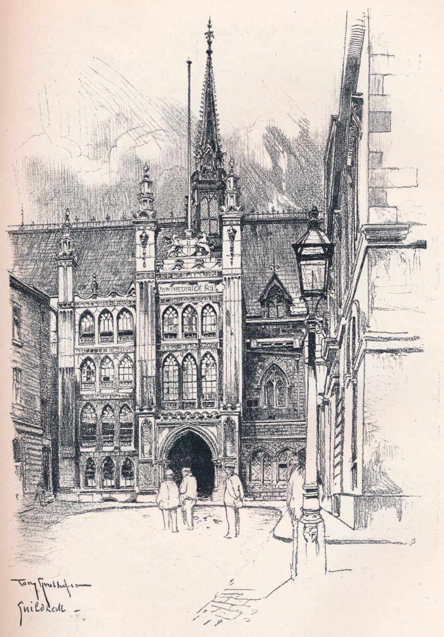 Guildhall, c1902 od Tony Grubhofer