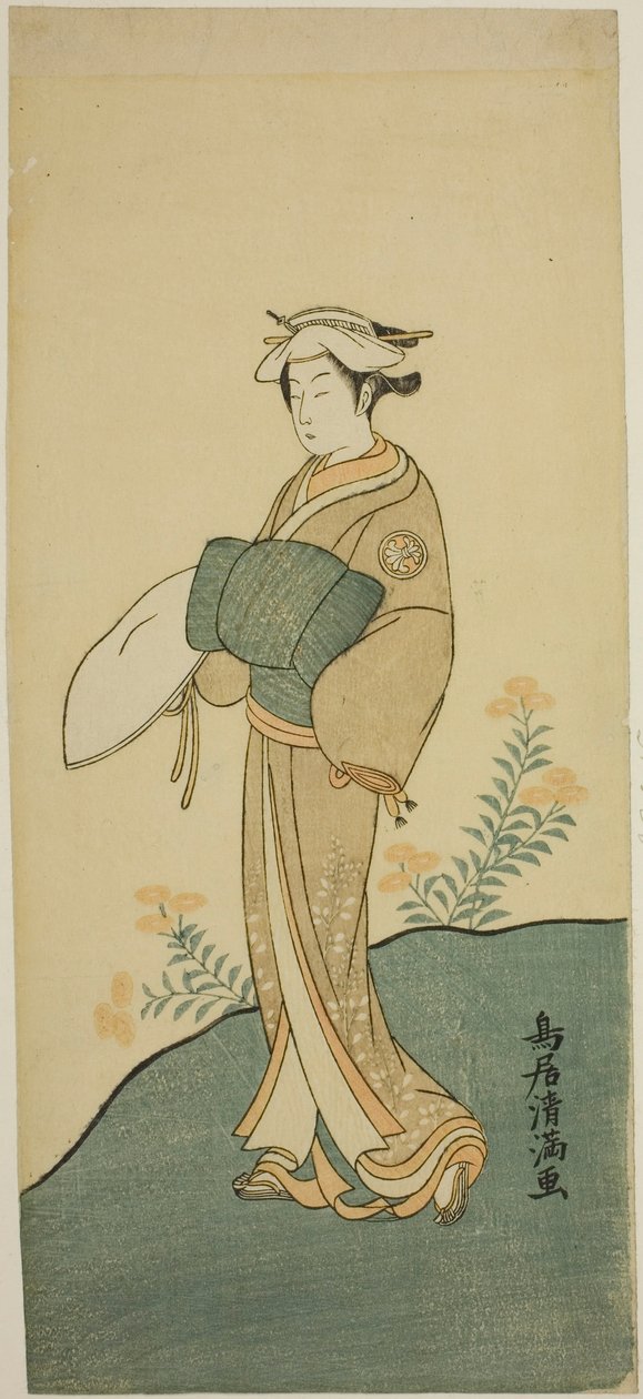 Herec Segawa Kikunojo II od Torii Kiyomitsu I
