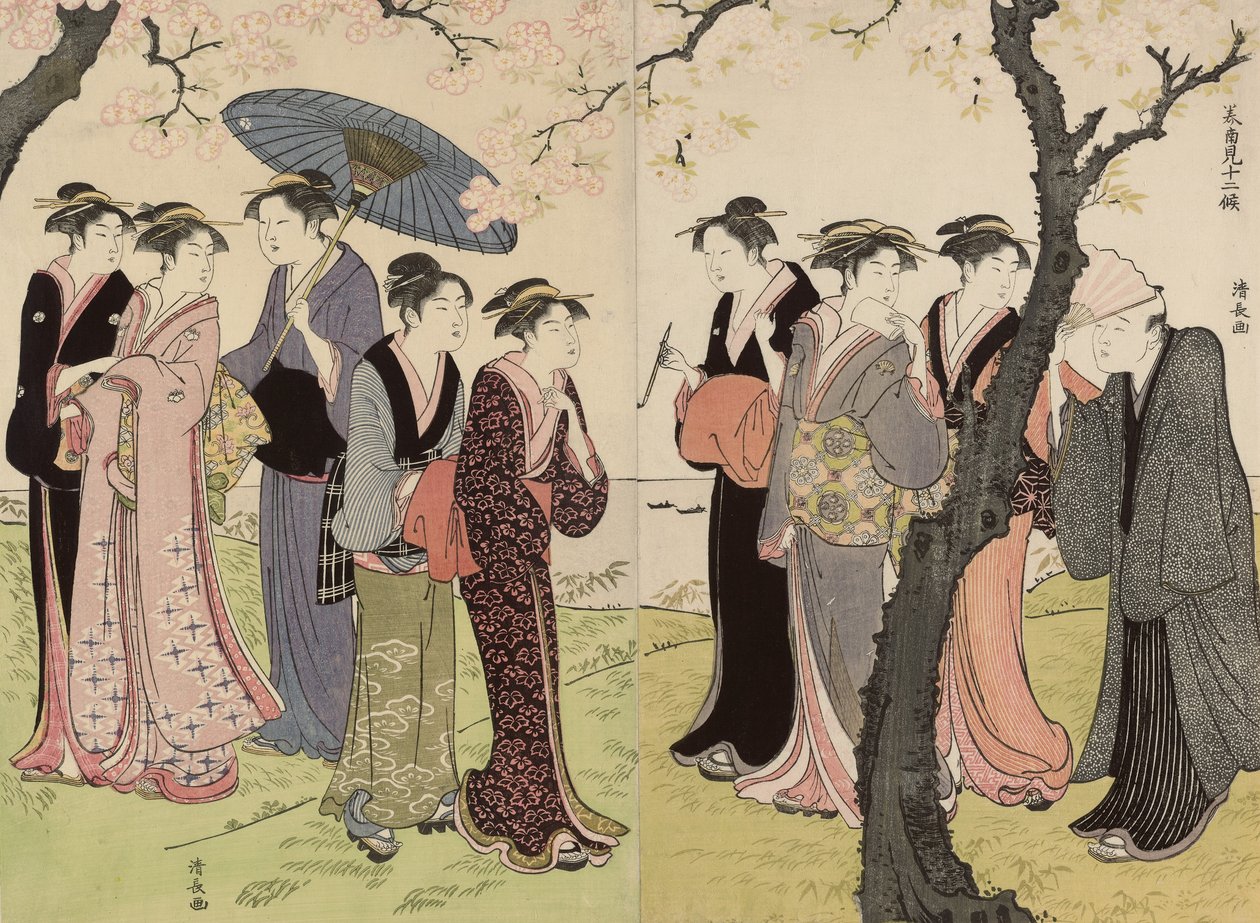 Třetí měsíc od Torii Kiyonaga