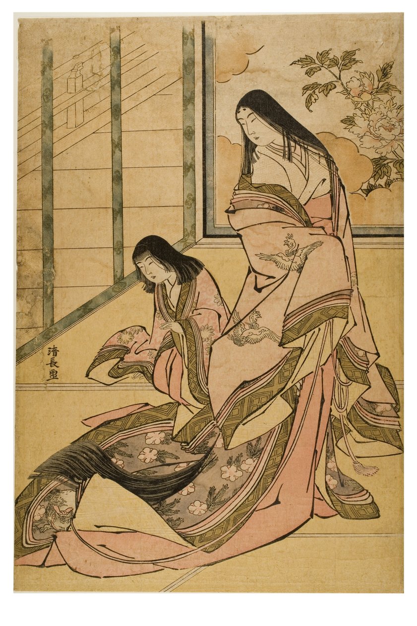 Třetí princezna z nepojmenované série klasických krásek od Torii Kiyonaga