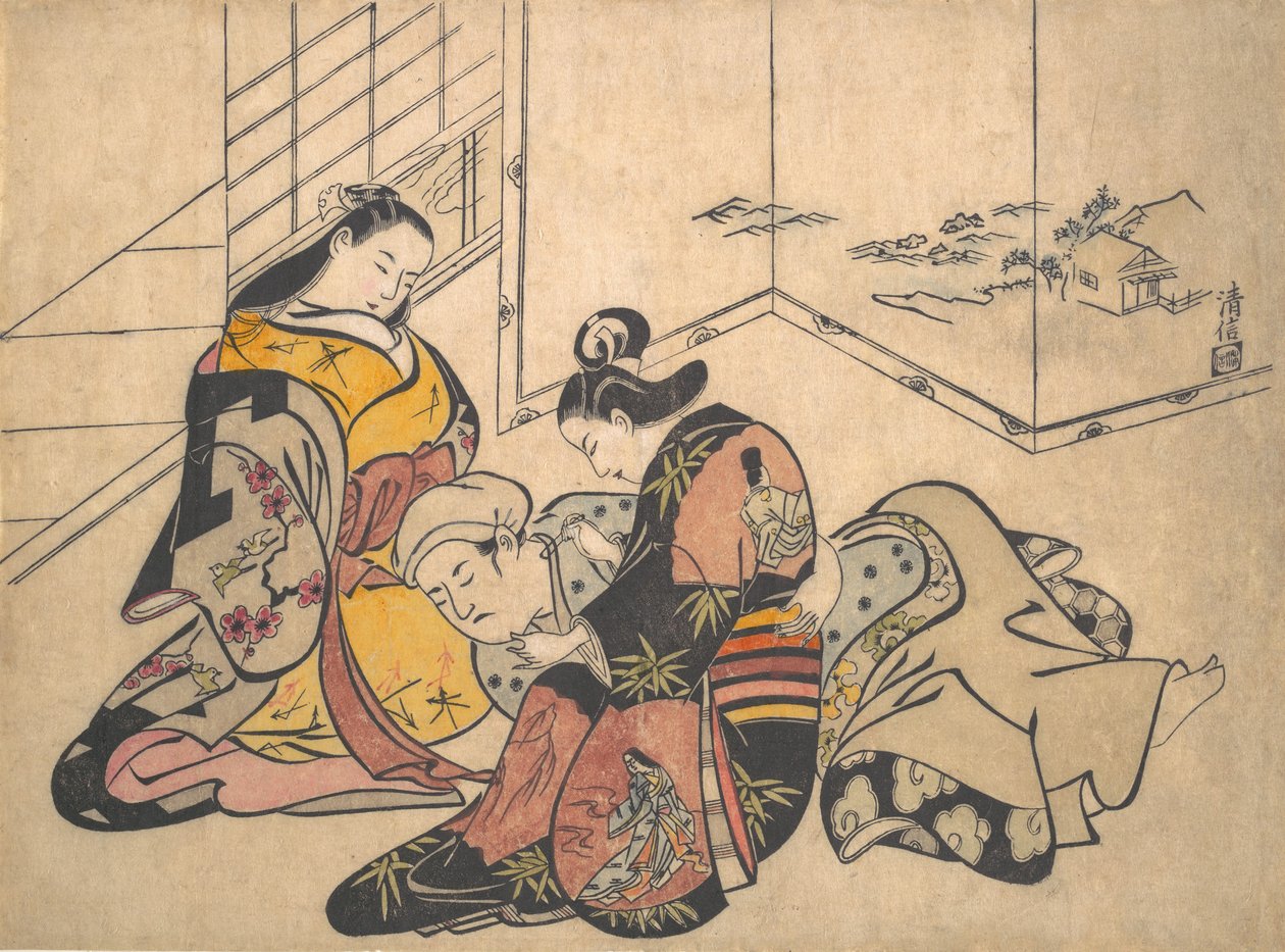 Tisk, 1703. od Torii Kiyonobu I