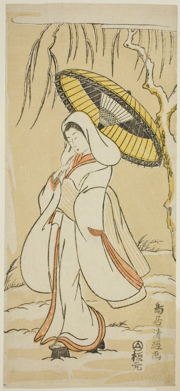 Volavá panna od Torii Kiyotsune