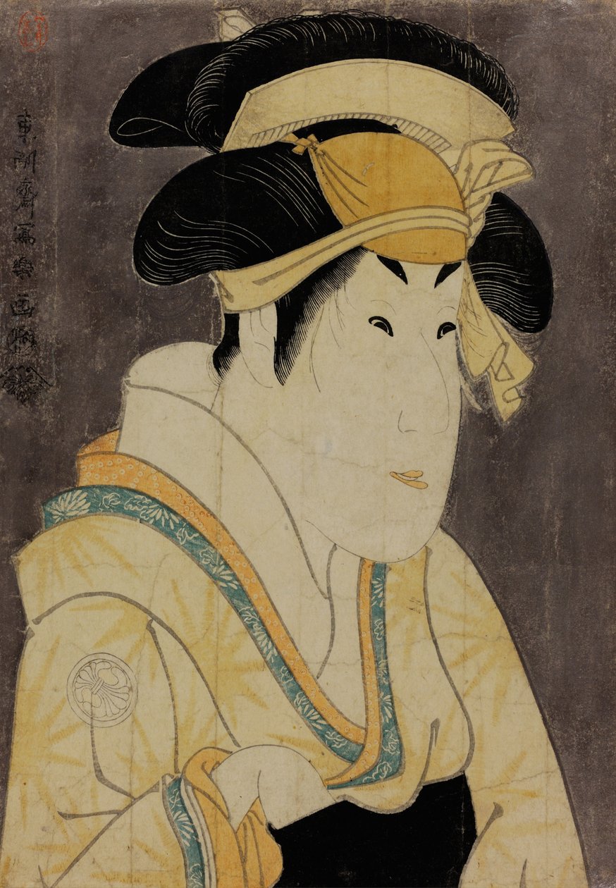 Actor Segawa Kikunojo III as Oshizu, the Wife of Tanabe Bunzo, 1794 od Toshusai Sharaku