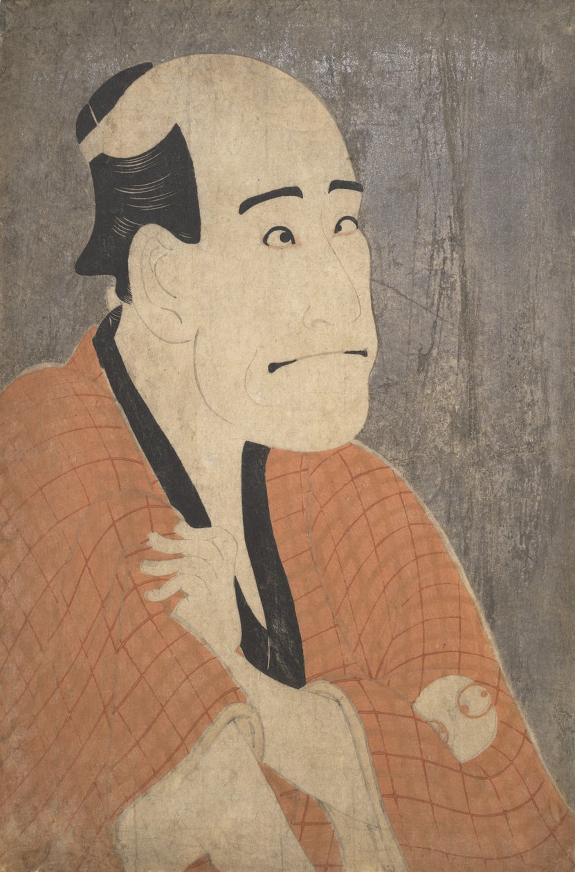 Arashi Ryuzo Doctor Jako člen základny Ishibe Kin Te Py Hana Ayame Bunroku Soga, 1794. , 1794. od Toshusai Sharaku