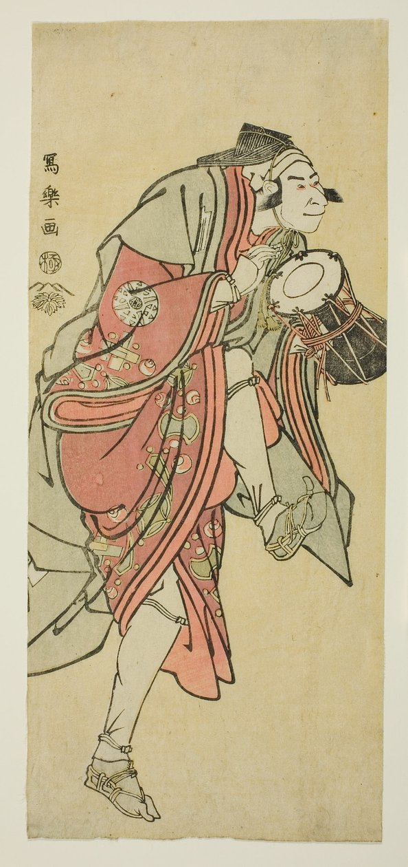 Nakamura Nakasato II te roe z Aramaki Mishiro Kanetora Ji s Gu Ise d jako Matsuri Waka od Toshusai Sharaku