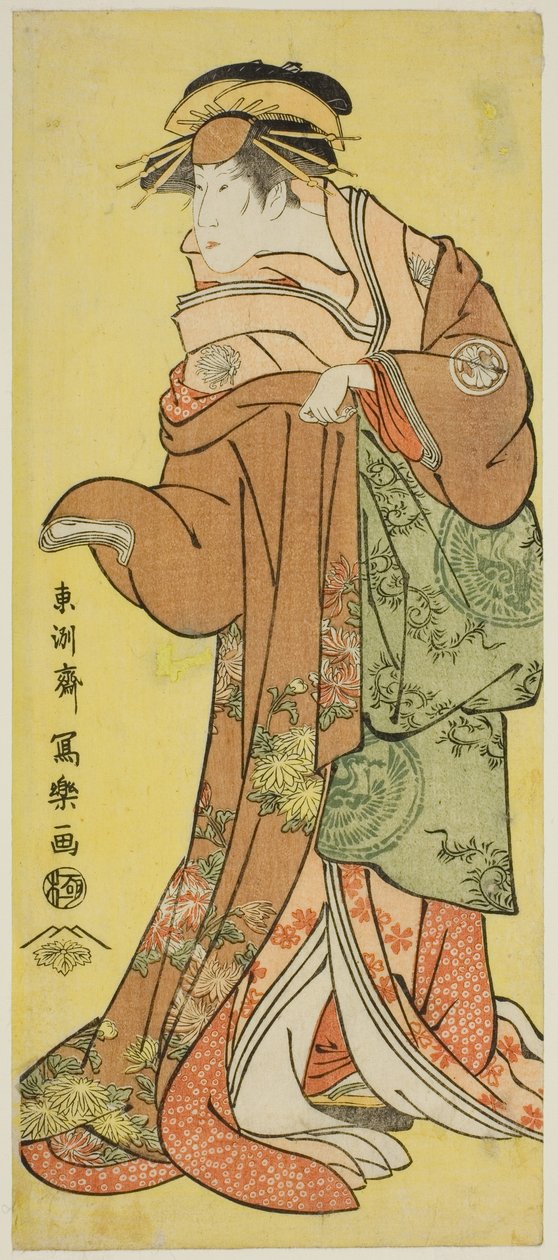 Katsuragi Segawa Kiku no Onna od Toshusai Sharaku