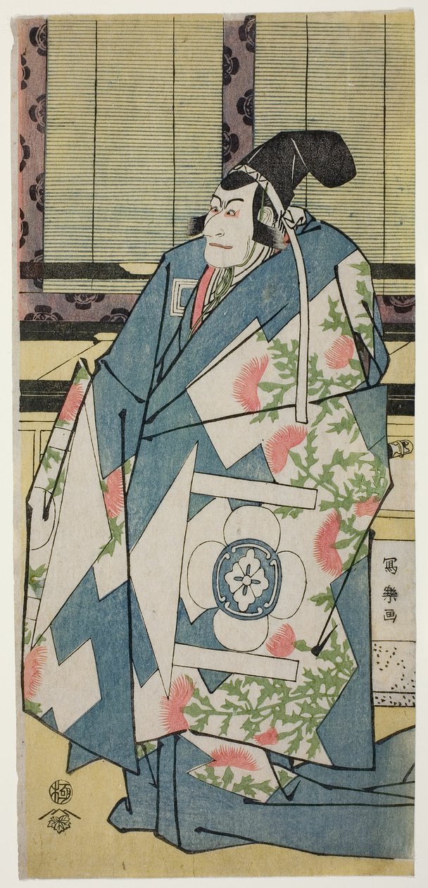 Čaj C a r Ichikawa Budozome Jako Kudo Saemon Suketsune od Toshusai Sharaku
