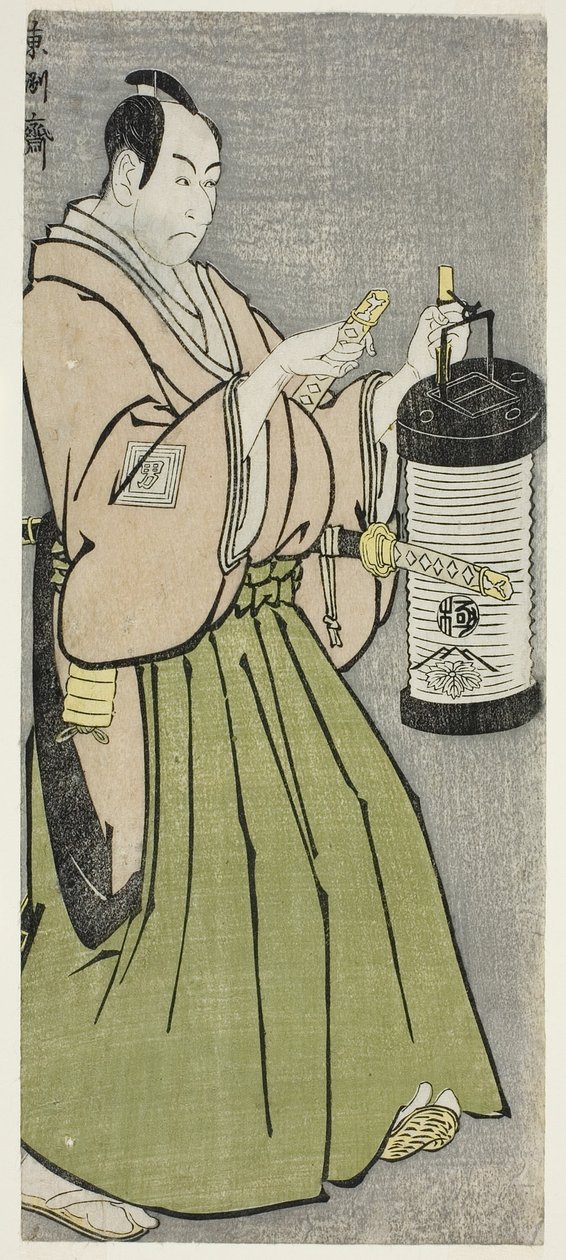 Čaj C a r Ichikawa Omezo Doctor As a Mitama Hyotaro od Toshusai Sharaku