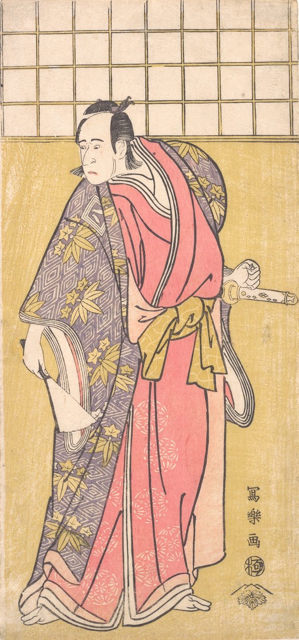 Herec Ichikawa Yaozo III, ca. 1794. od Toshusai Sharaku
