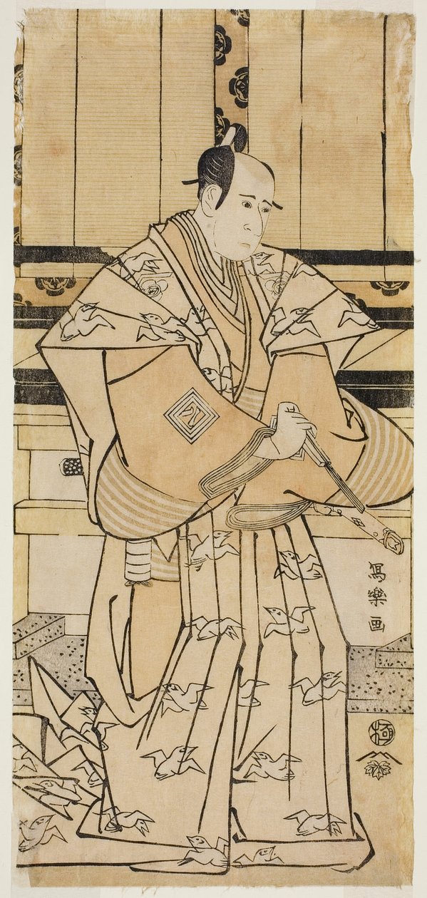 Tým Ichikawa Yaozogano Juro Sukenari od Toshusai Sharaku