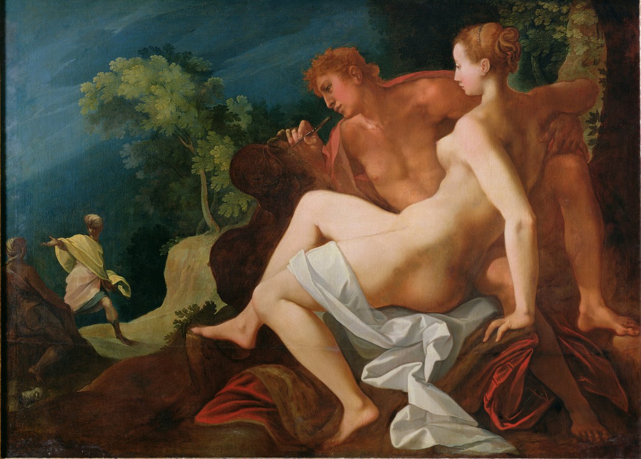 Angelika a Medor od Toussaint Dubreuil