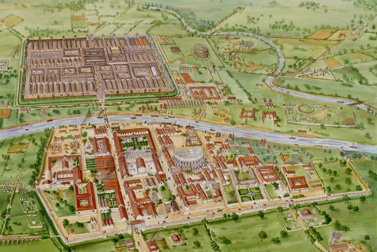 Roman York, c3. století, 1990-2010 od Tracy Croft