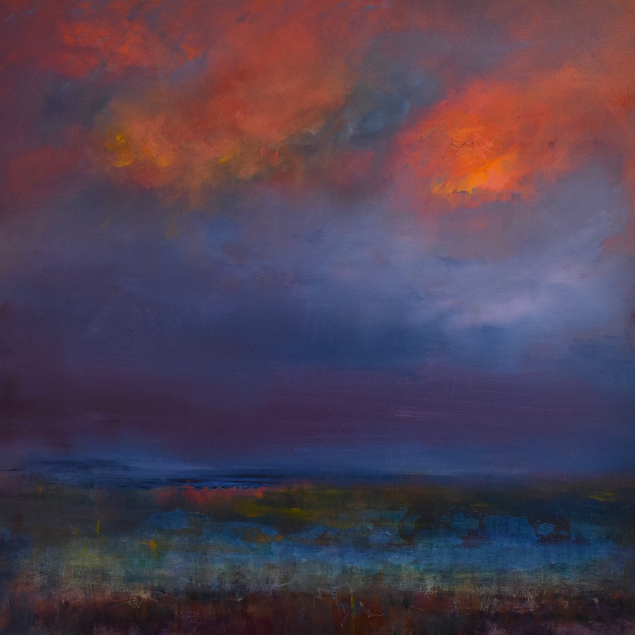 Resplendence, 2019 (olej na plátně) od Tracy Lambros