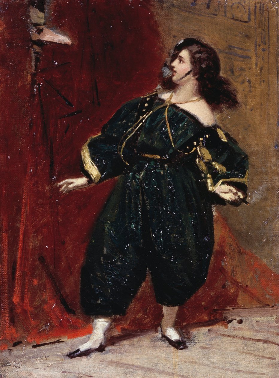Maska Bersagliere, Tranquillo Cremona (1837-1878) od Tranquillo Cremona