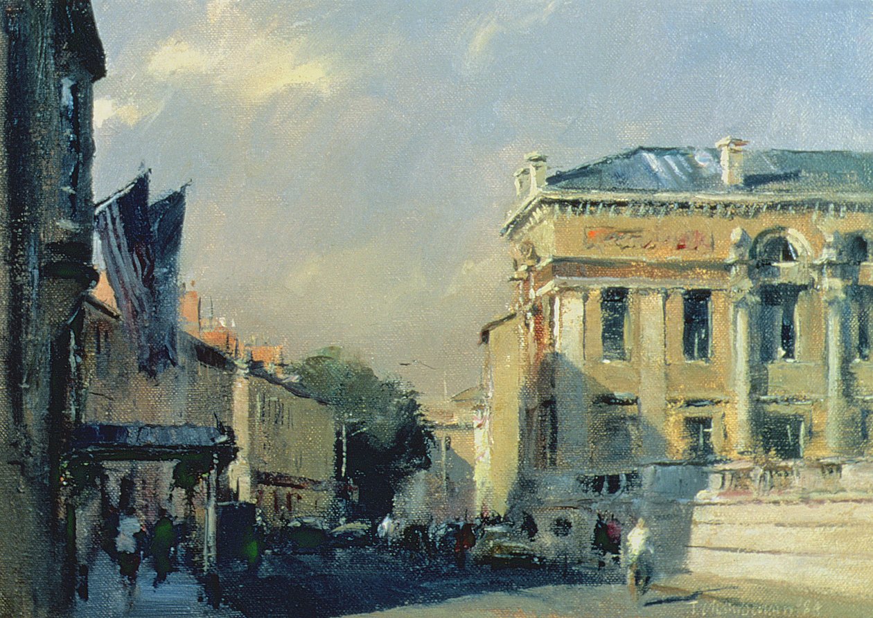 Ráno, Ashmolean Museum, 1984 od Trevor Chamberlain
