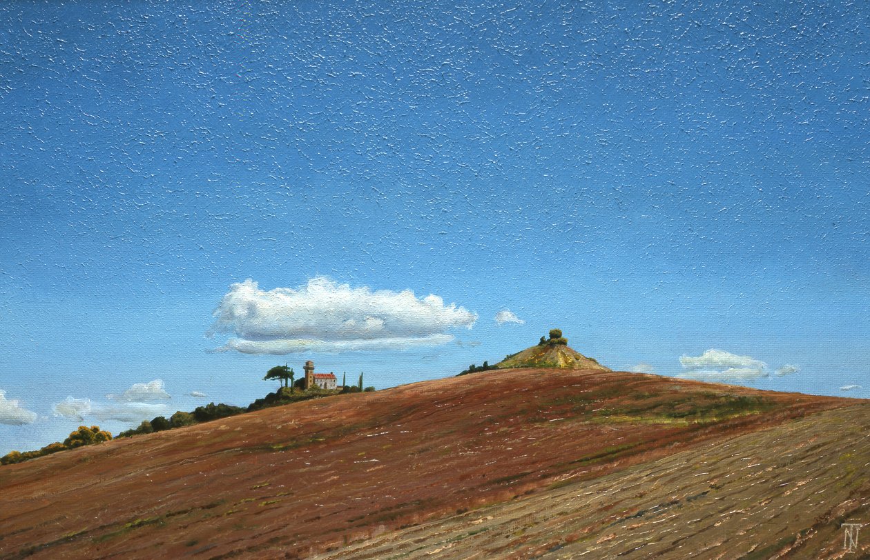Big Sky, Hill Top, Todi, Umbrie, 1998 od Trevor Neal
