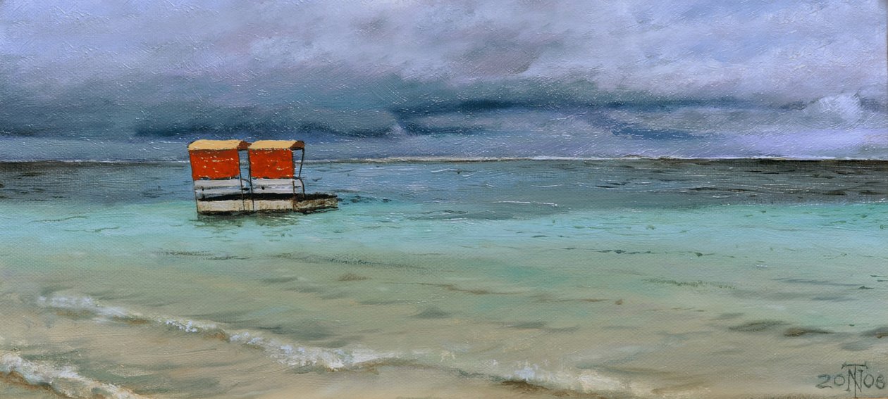 Stanice plavčíků, Mauricius, 2008 od Trevor Neal